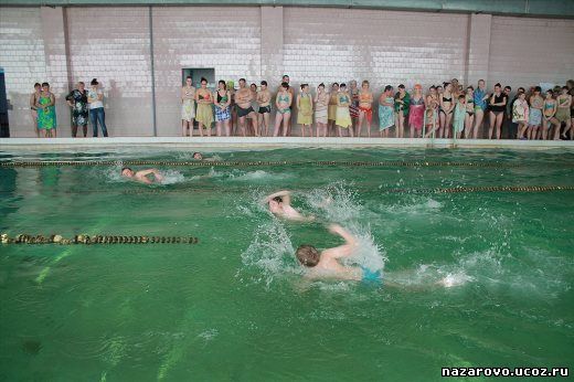  Районные соревнования по плаванию