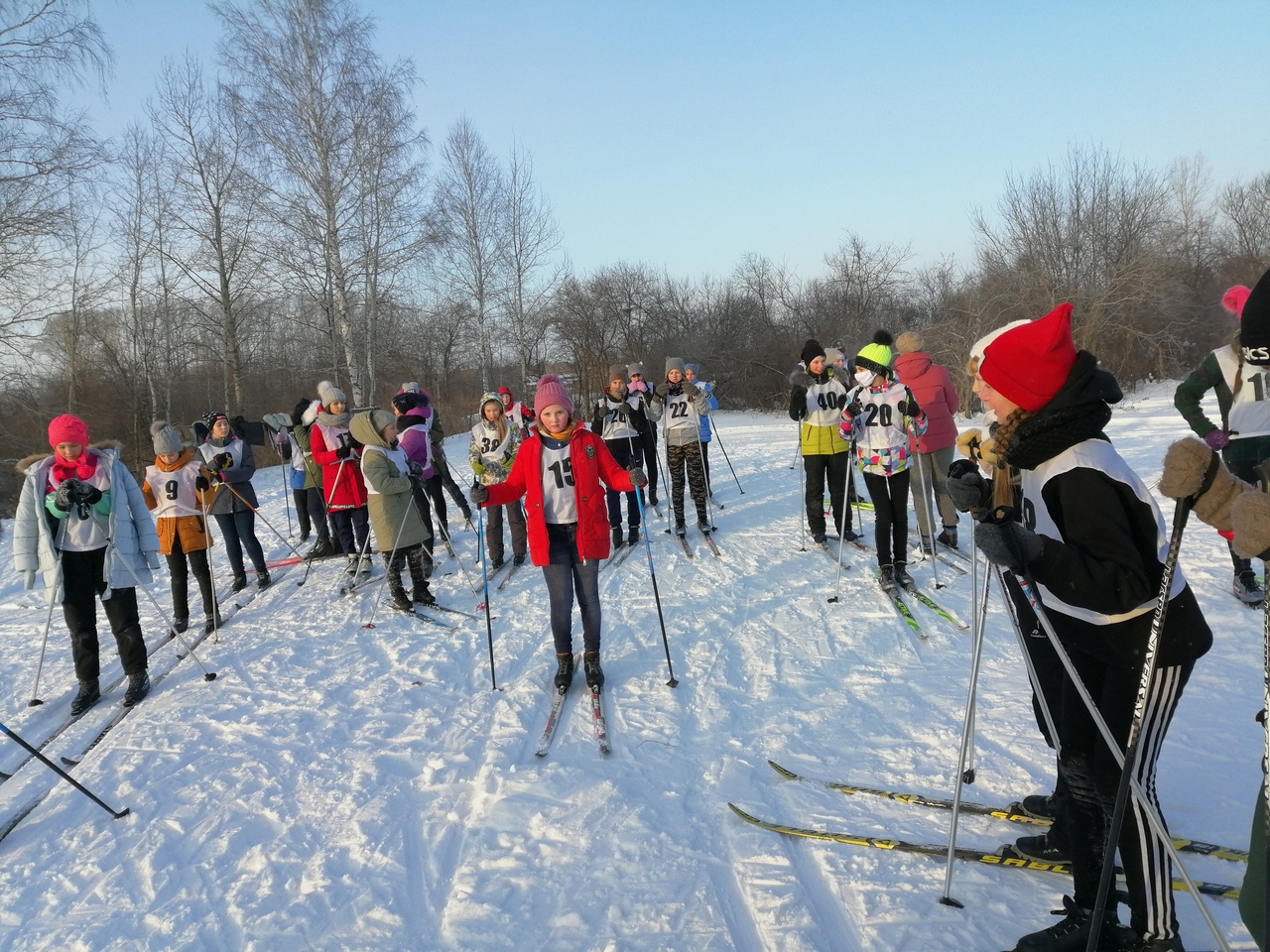 Муниципальный этап «Школьной спортивной лиги» в соревнованиях по лыжным гонкам