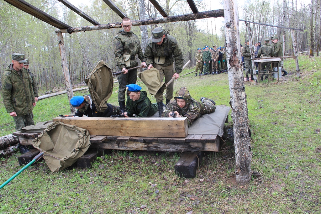 Прошли учебные сборы по основам военной службы для юношей 10-х классов образовательных организаций Назаровского района